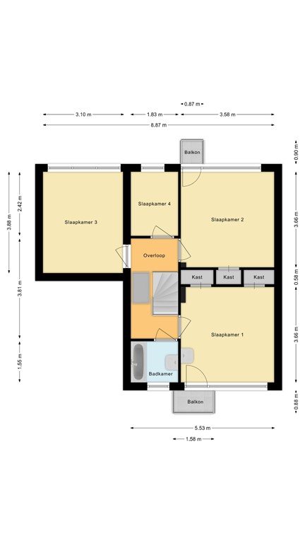 mediumsize floorplan